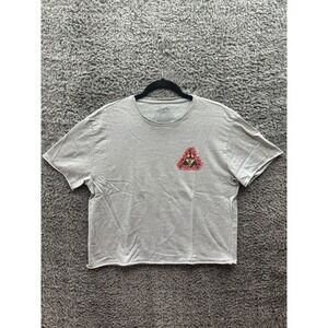 Palace Distressed G Face Cropped Big Logo T Shirt Mens Size M‎